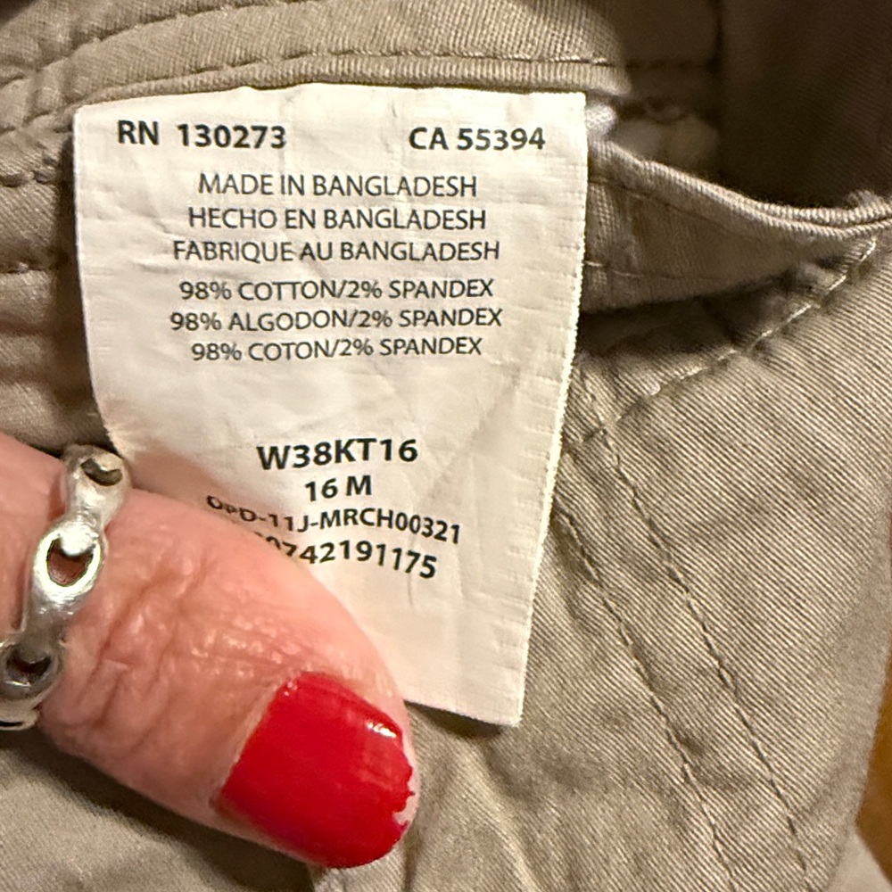 Lee Riders Light Tan Pants - Picture 5 of 6
